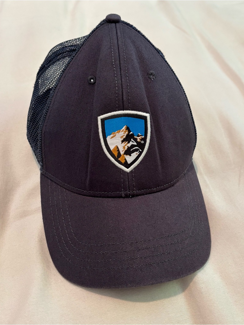 Kuhl Men’s Trucker Hat Pirate Blue Logo Adjustable Cap